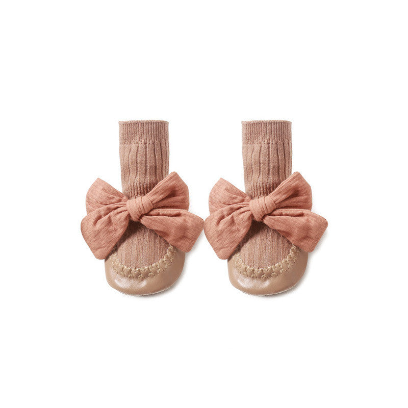 Baby Bow Sock Shoes