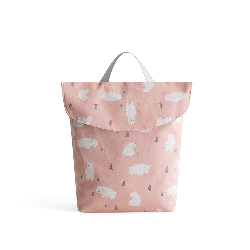 Trendy Baby diaper & bottle storage bag