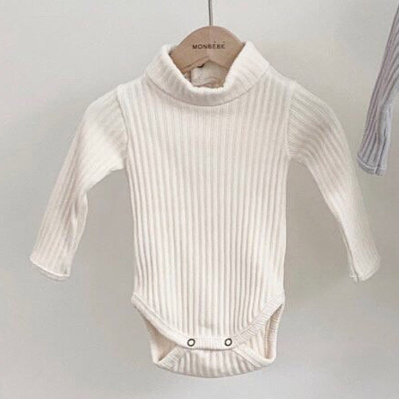 Knitted Winter Turtleneck Romper