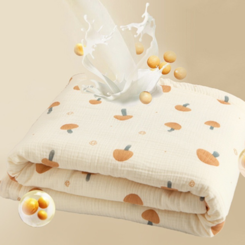 Spring Flowers Earthy Haven Crib Quilt