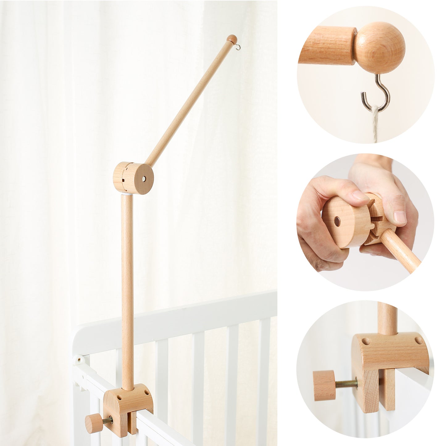 Wooden Beech Mobile Arch