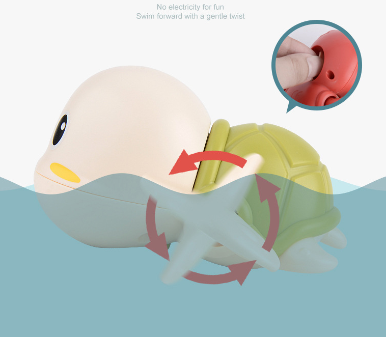 Cute Baby Turtle Bath Toy