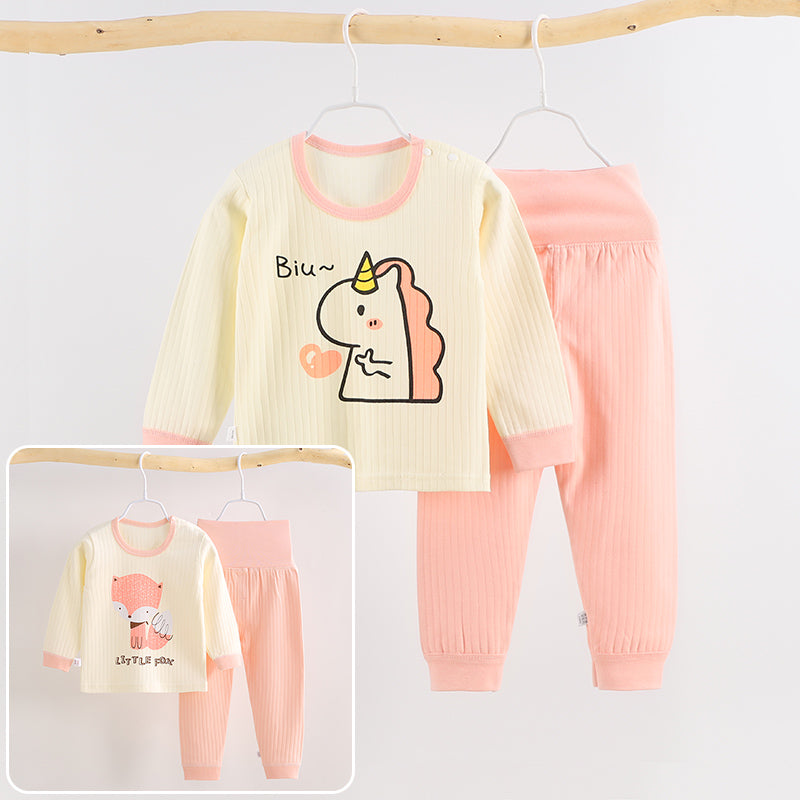 Comfy Sleepwear Ribbed Pants and Top (includes 2 sets)