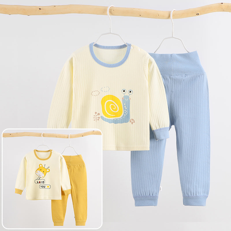 Comfy Sleepwear Ribbed Pants and Top (includes 2 sets)