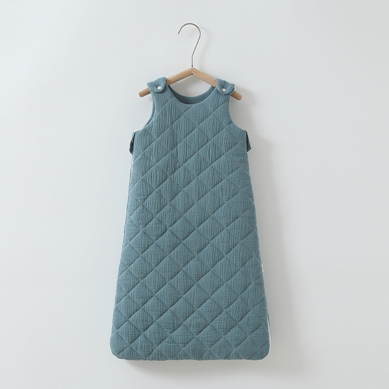 Earthy Cotton-padded Baby Sleeping Bag / Vest