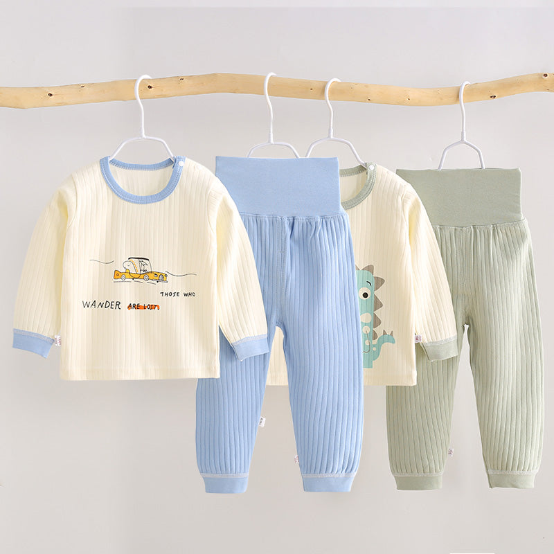 Comfy Sleepwear Ribbed Pants and Top (includes 2 sets)