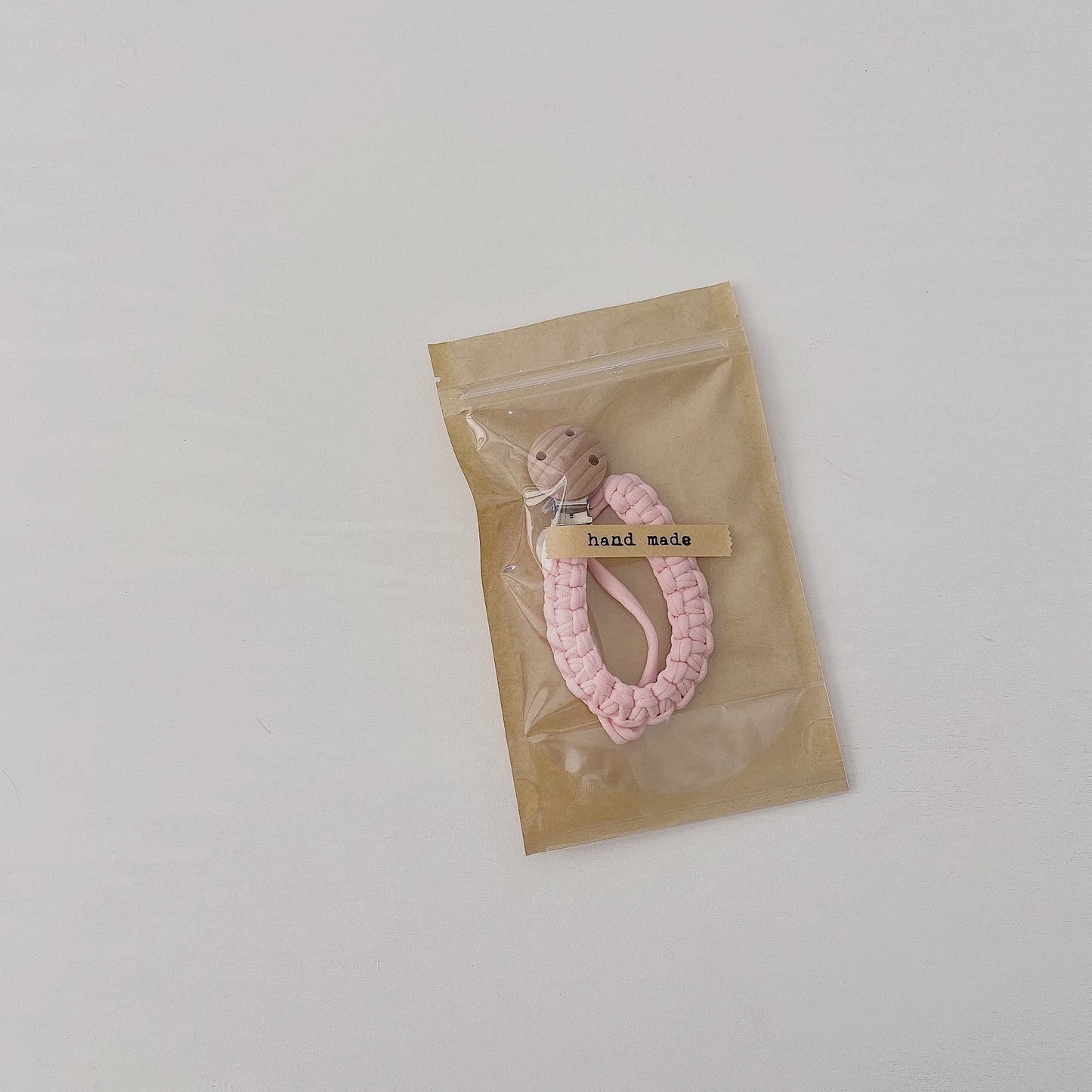 Handmade Cotton Pacifier Clip Chain