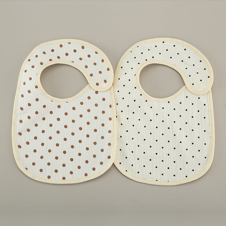 Earthy Cotton Bibs (2 in a pack)