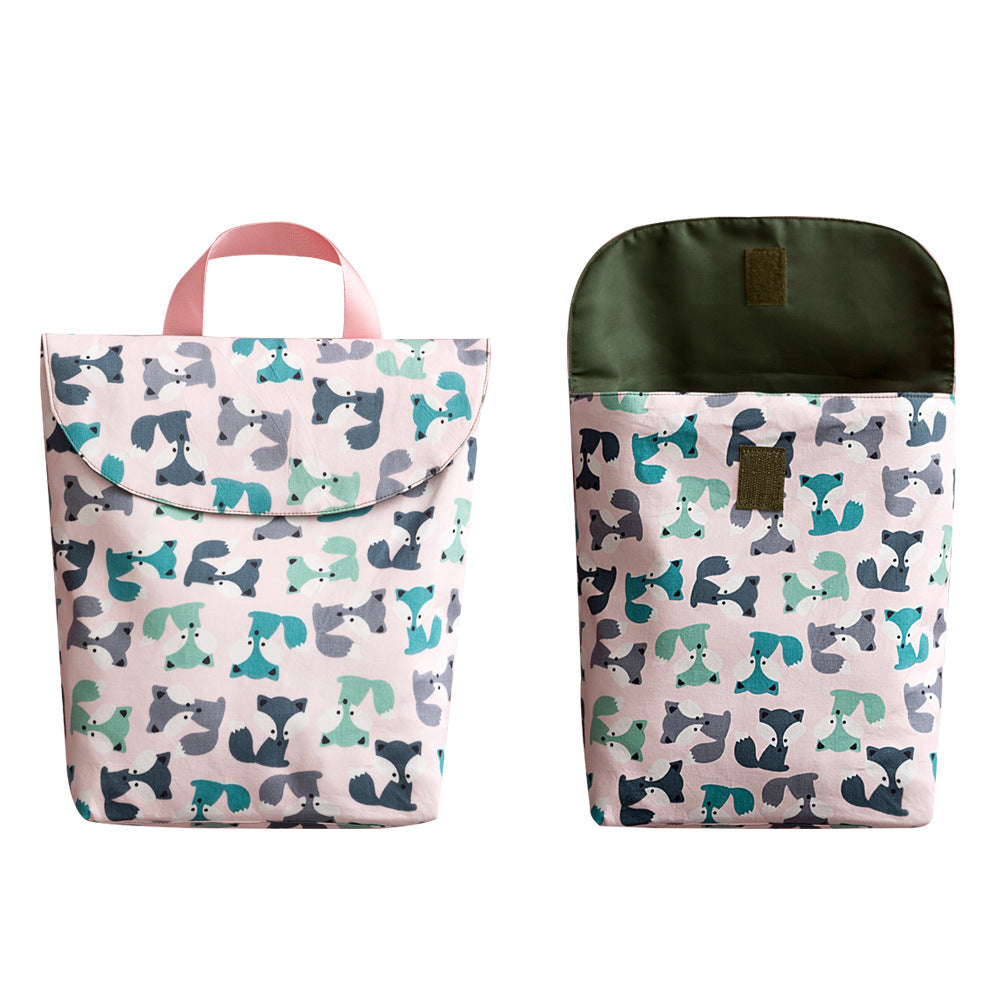 Trendy Baby diaper & bottle storage bag