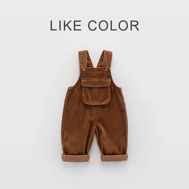 Casual Corduroy Overall