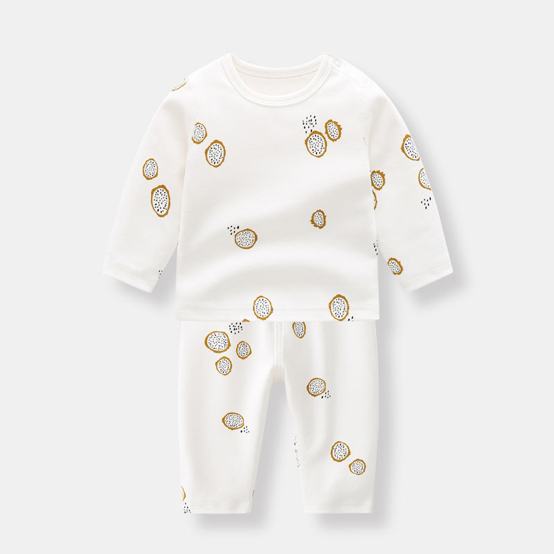 EARTHY FRUITS Organic Cotton Top and Pants Set