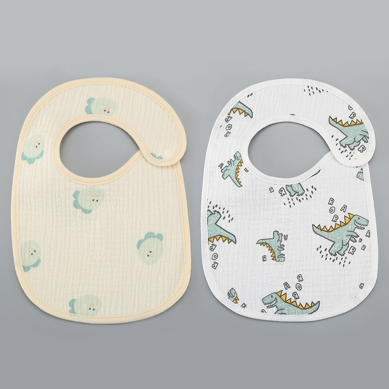 Earthy Cotton Bibs (2 in a pack)