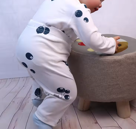 EARTHY Blueberry Organic Cotton Top and Pants Set