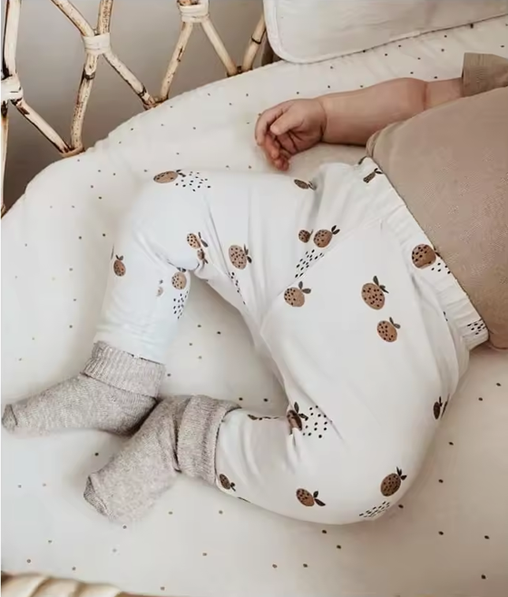 EARTHY Oranges Organic Cotton Top and Pants Set