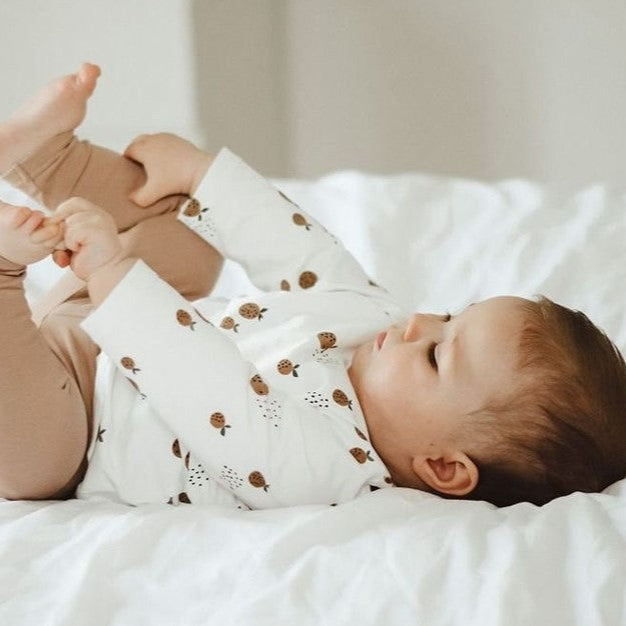 EARTHY Oranges Organic Cotton Top and Pants Set