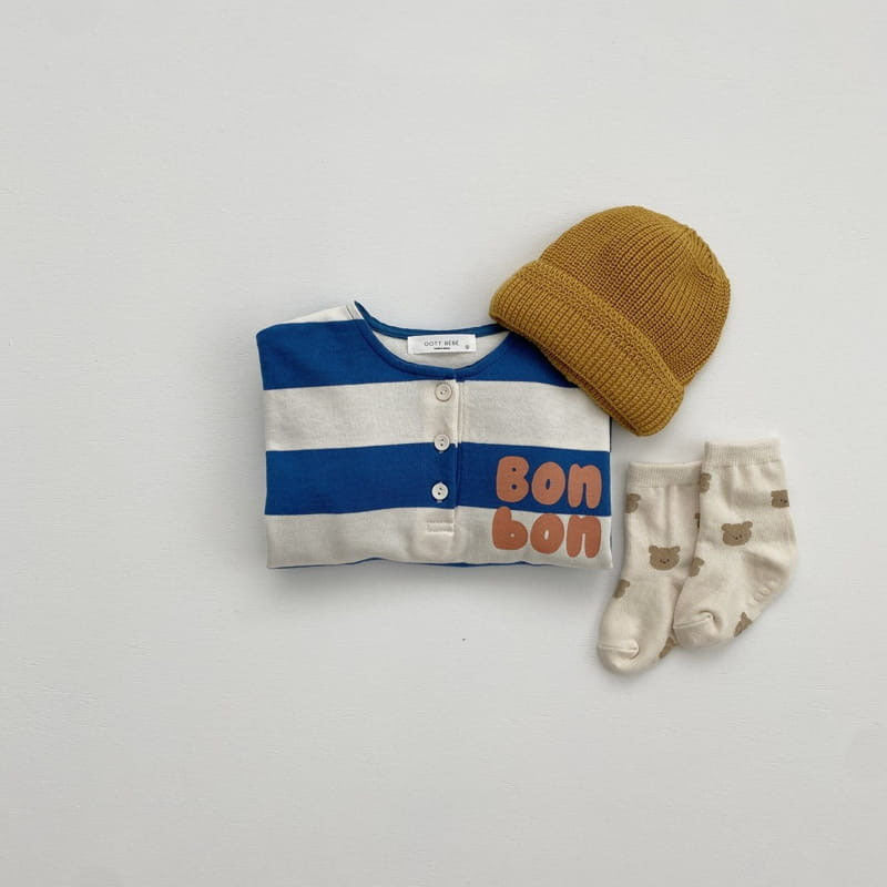 Striped Cotton Romper for Boys
