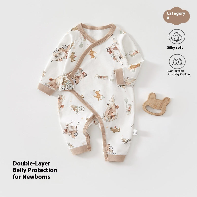 Pure Cotton Earthy Newborn Romper