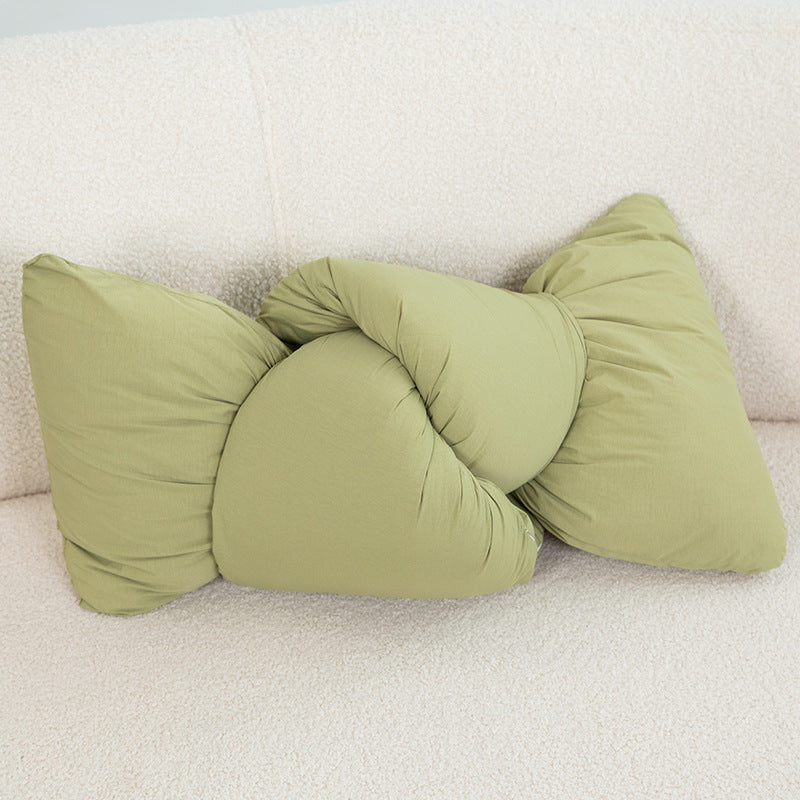 Knotted Pillows Nursery Decor