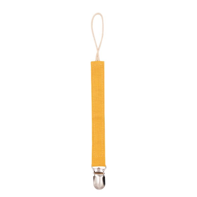 Earthy Cotton Pacifier Clip Chain
