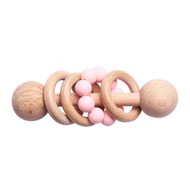 Newborn Baby Beech Wood Rattle
