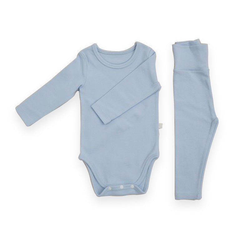 Cotton Onesie and Matching High Waist Leggings Set  in 10 color variations