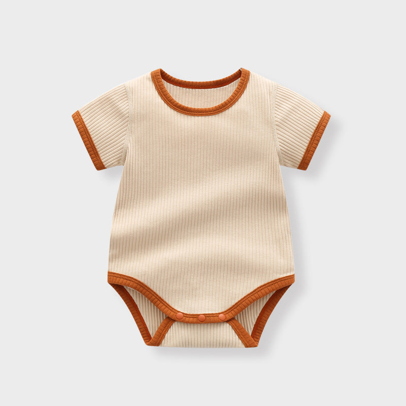 Summer Ribbed Cotton Onesie (3 colors)