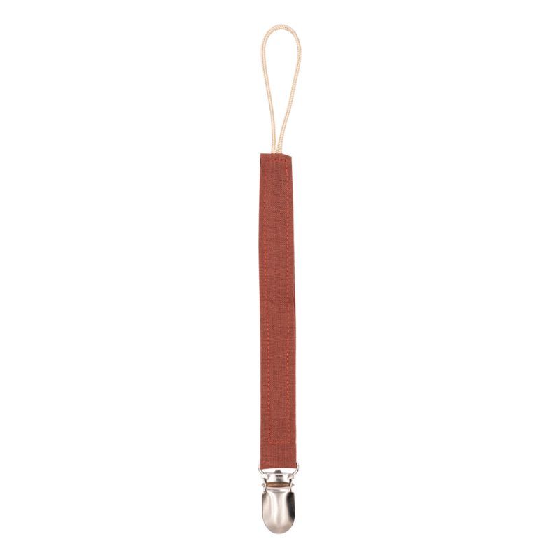 Earthy Cotton Pacifier Clip Chain