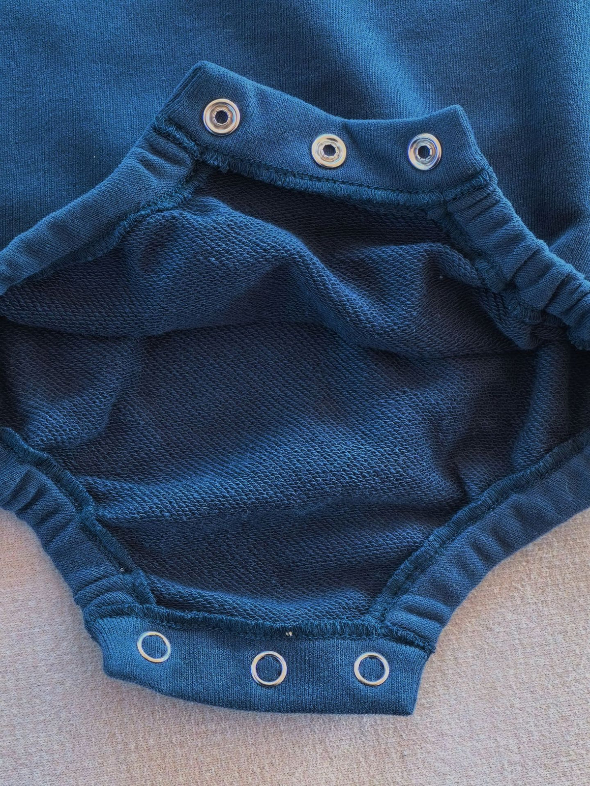 Simple Days Long Sleeve Cotton Onesie