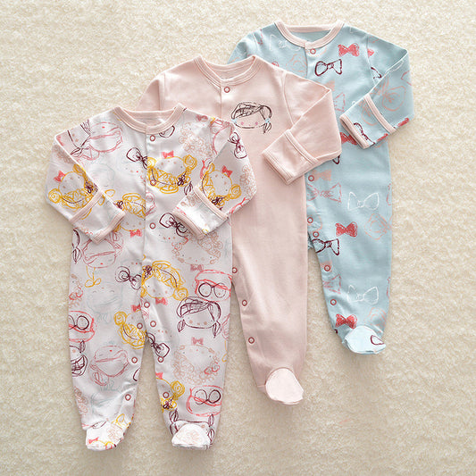 Princess Bows Romper Set of 3