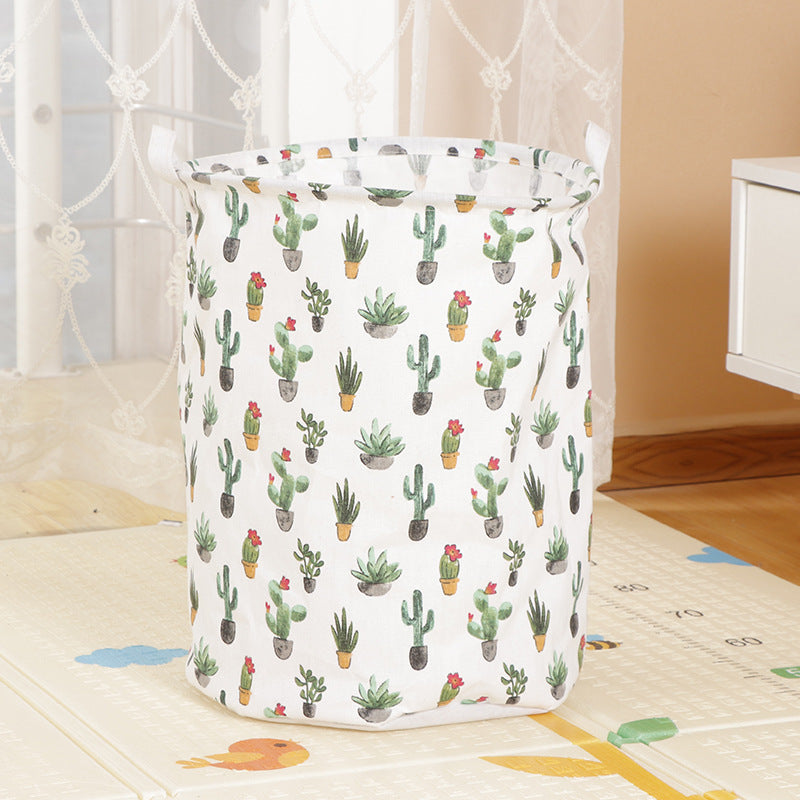Folding Cotton Laundry | Storage Basket