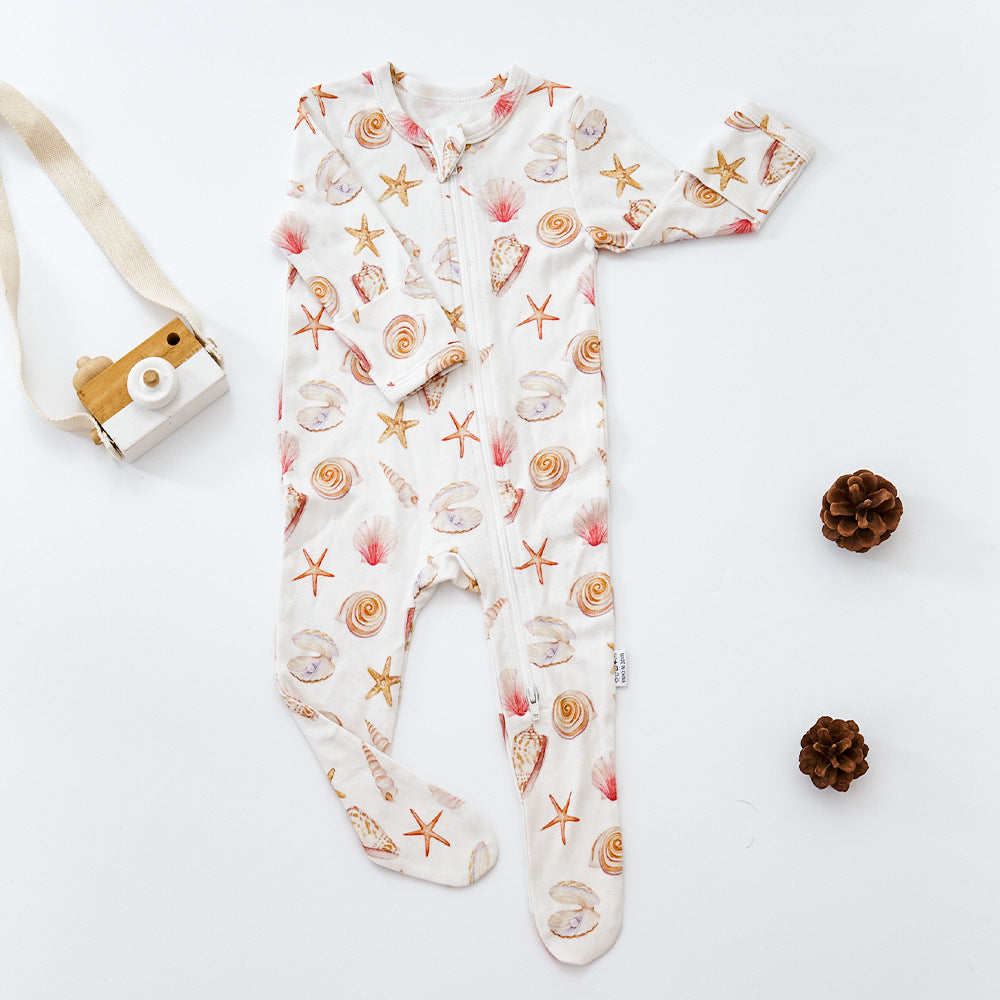 Soft Stretchy Bamboo Cotton Onesie (12 design options)