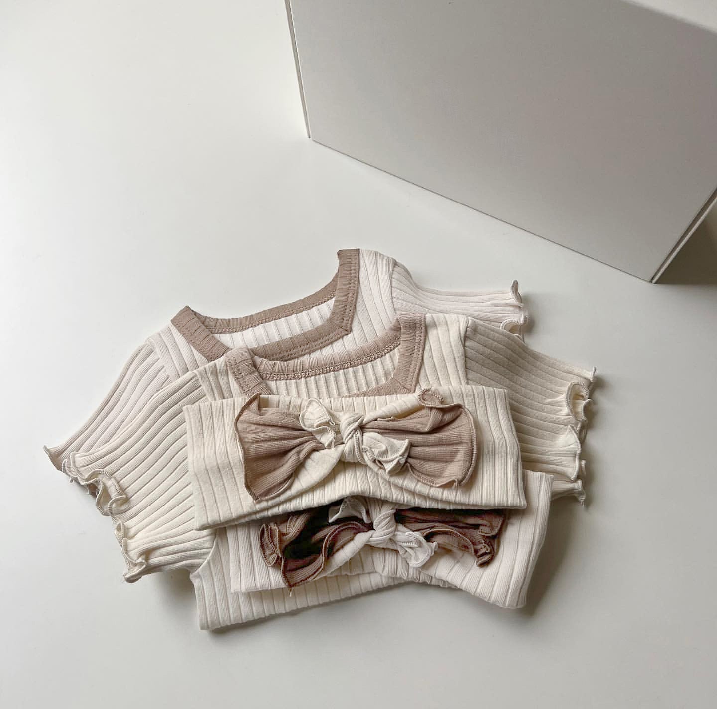 Earthy Summer Cotton Tee and Shorts