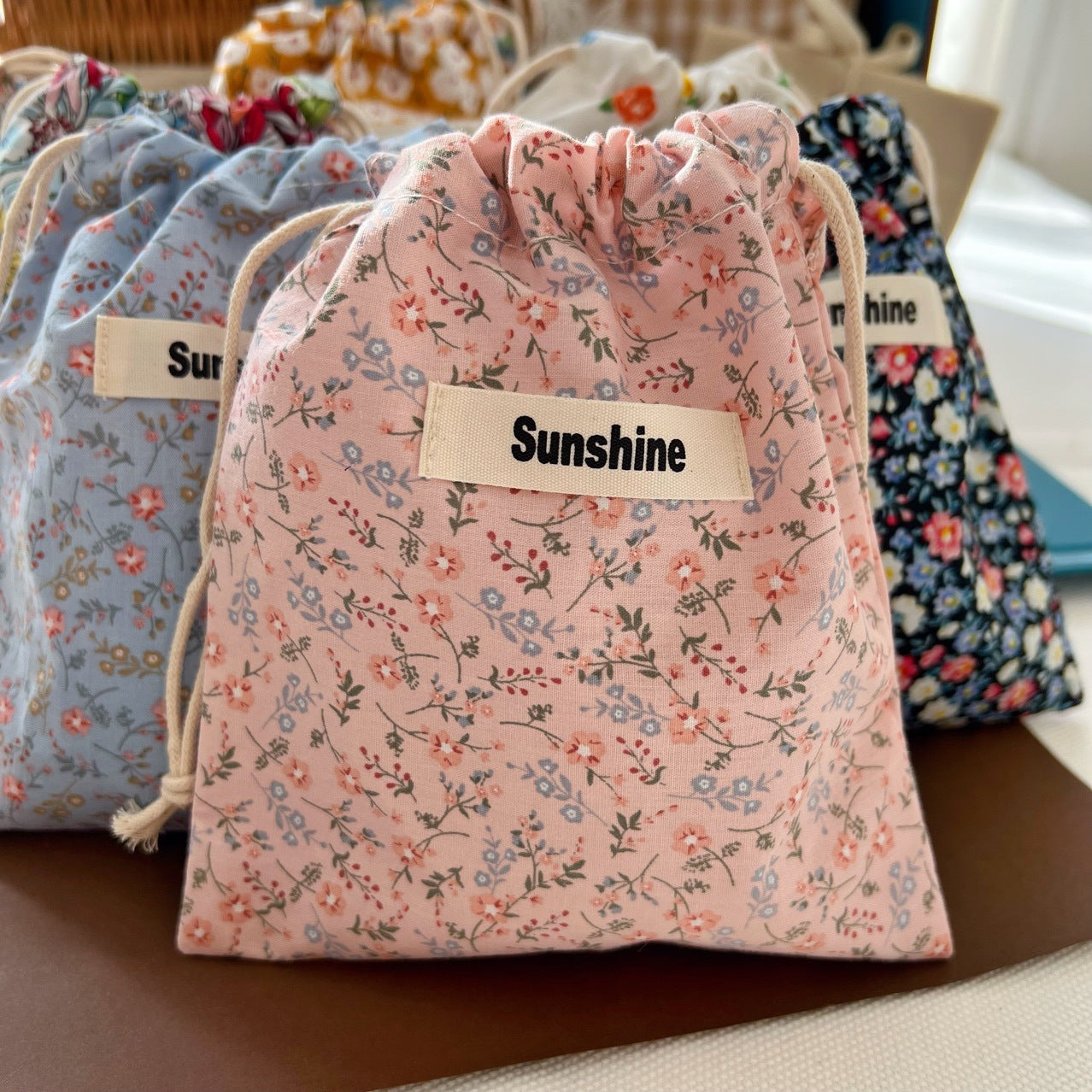 Sunshine Cotton Travel Storage Bag