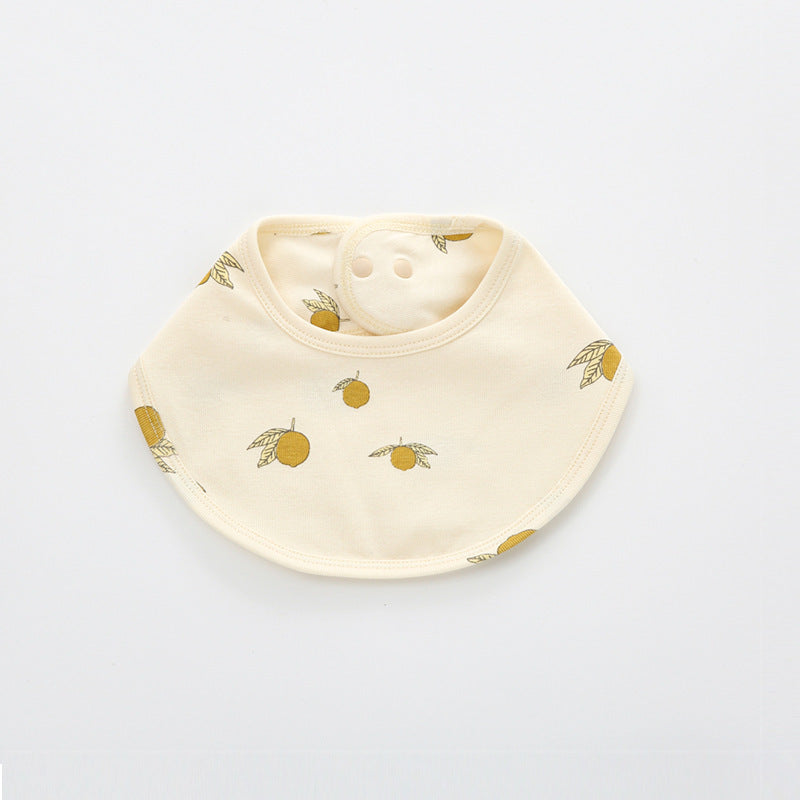 JUST FRUITS OR FLOWERS Cotton Baby Bib