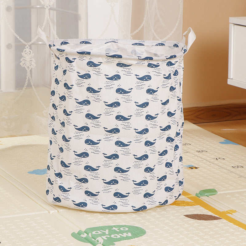 Folding Cotton Laundry | Storage Basket