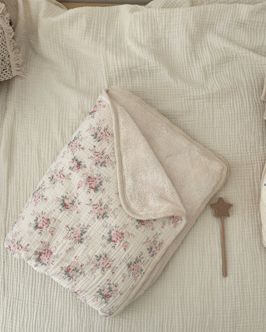 Spring has Sprung Cozy Cotton Fleece Blanket