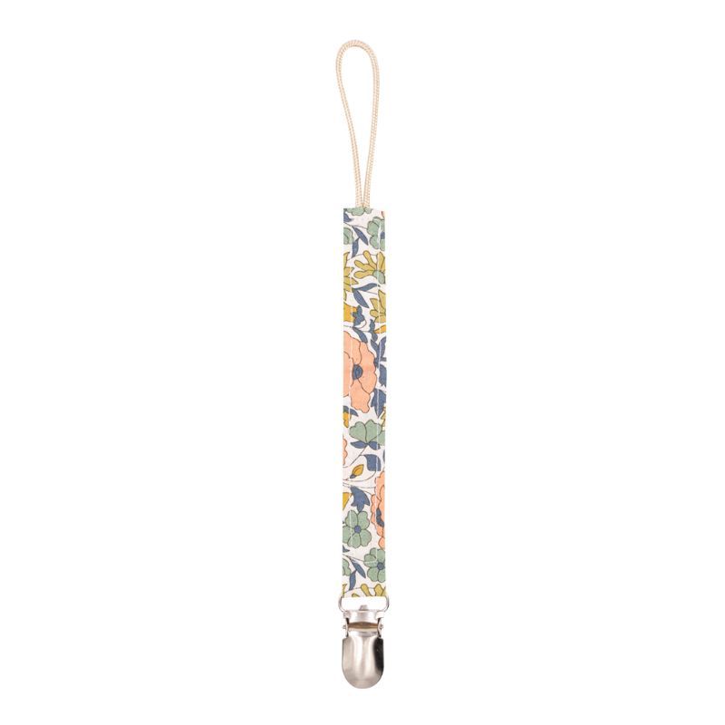 Earthy Cotton Pacifier Clip Chain