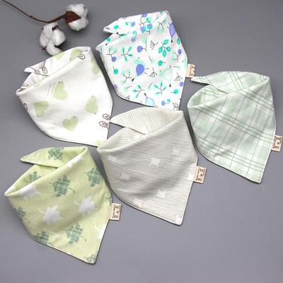 Bright Baby Cotton Bibs - Saliva Towel Sets of 4 or 5
