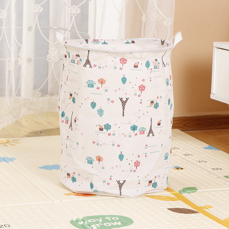 Folding Cotton Laundry | Storage Basket