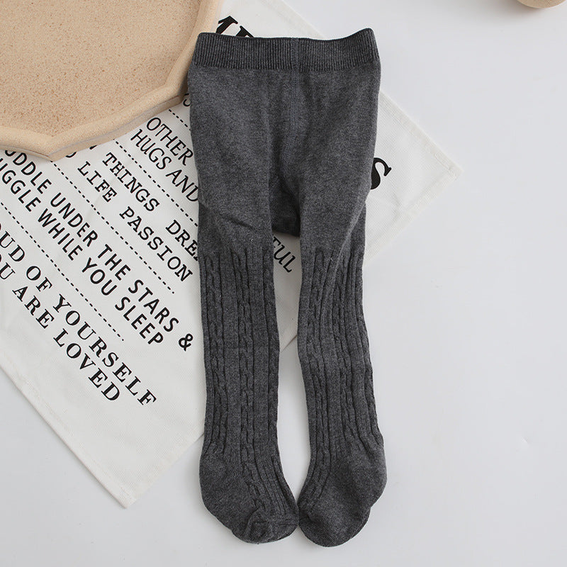 Knitted Cotton Baby and Toddler Leggings