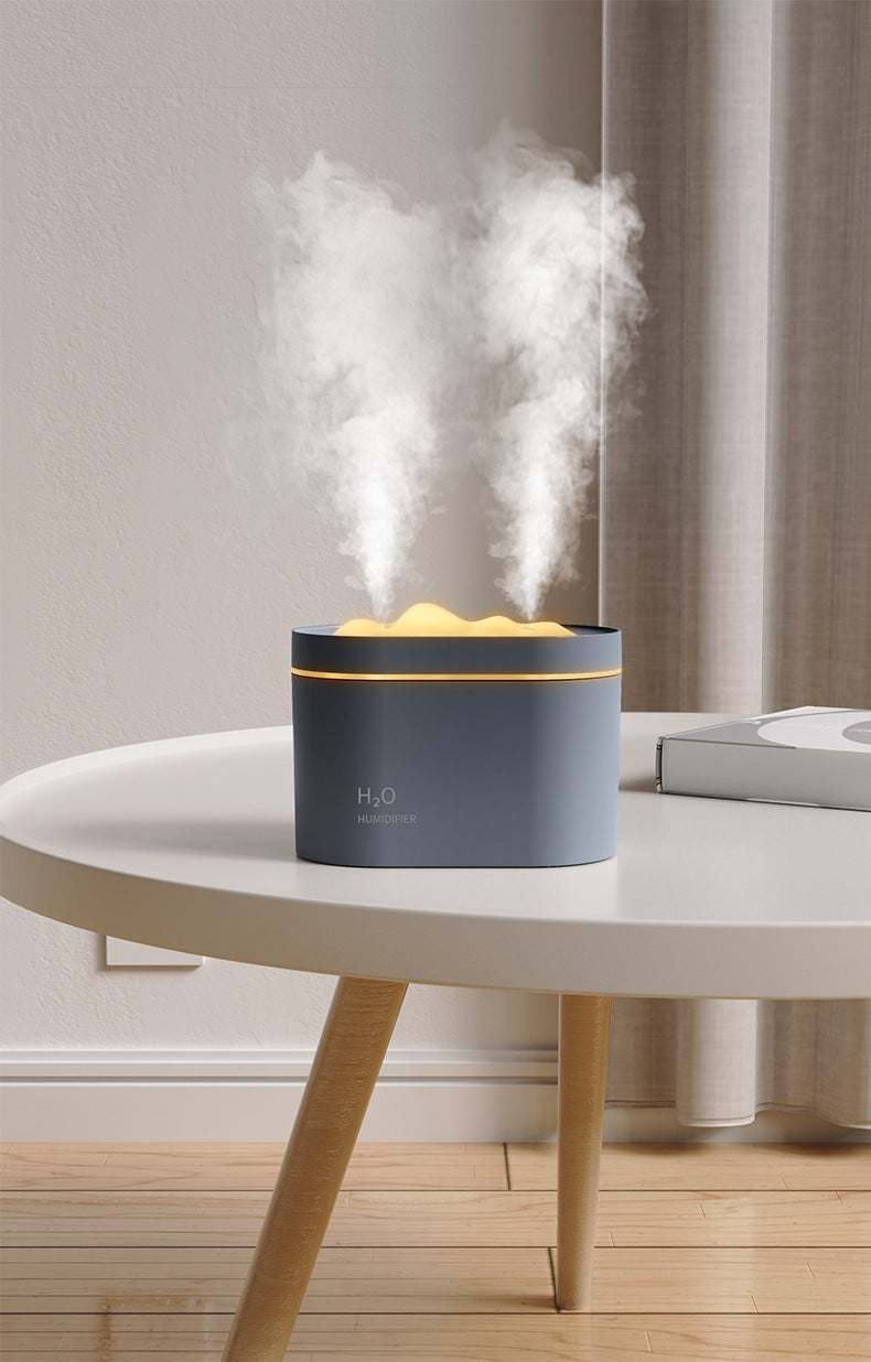 USB Dual Spray Humidifier For Baby's Room