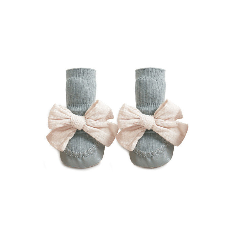 Baby Bow Sock Shoes