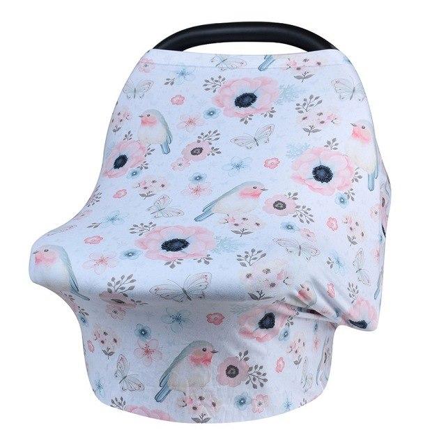 Stretchy Earthy Baby Car Seat or Nursing Cover