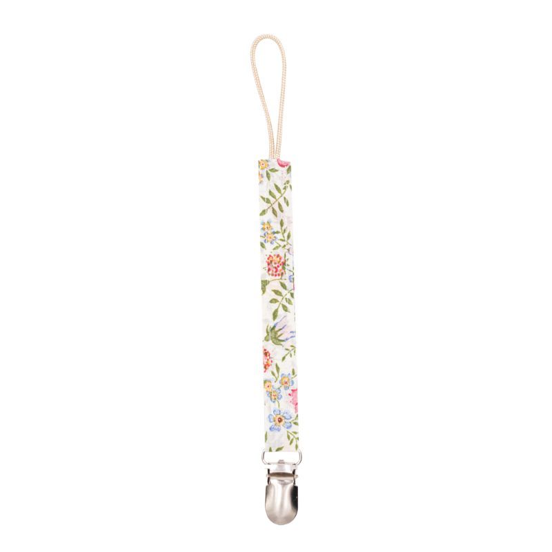 Earthy Cotton Pacifier Clip Chain