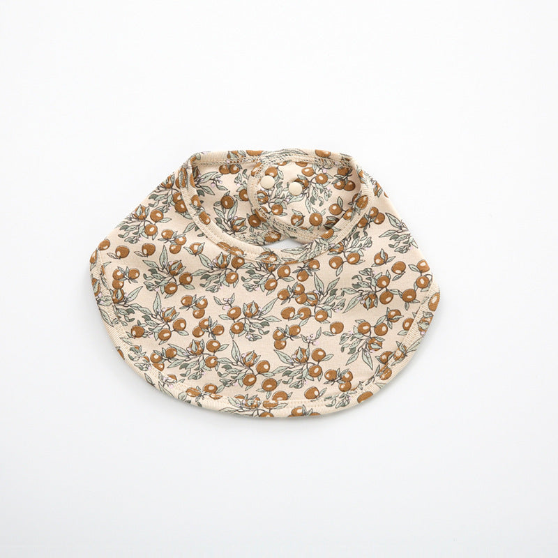 JUST FRUITS OR FLOWERS Cotton Baby Bib