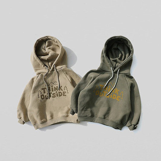Think Outside Cotton Baby Hoodie