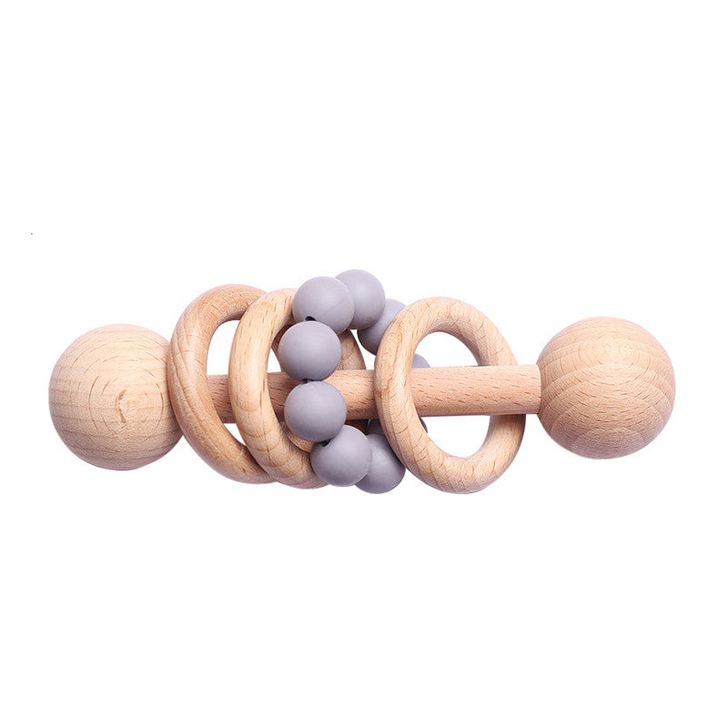 Newborn Baby Beech Wood Rattle