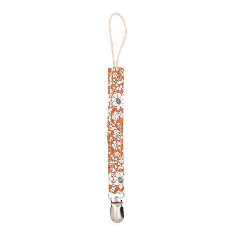 Earthy Cotton Pacifier Clip Chain