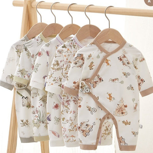Pure Cotton Earthy Newborn Romper