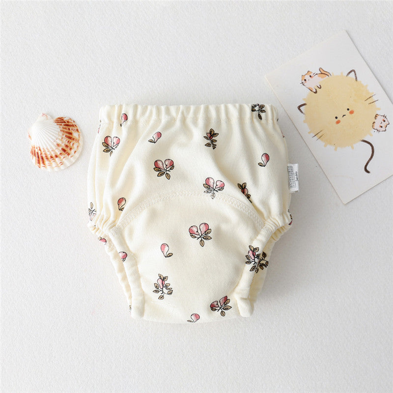 NEW JUST FRUITS & FLOWERS Baby Cover Up Cotton Diaper Pants